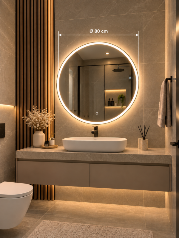 Miroir LUNA en situation